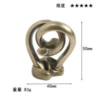 Juguete De Desbloqueo De Aleación De Zinc Kongming Puzzle Juego Inteligente De Decodificación Para Desarrollar La Lógica - details 20