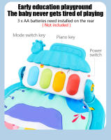 Juego De Actividades Para Bebé Con Teclado Musical Y Almohadilla De Juego Para Crawlido Regalo Educativo Para Recién Nacidos 0-36 Meses - details 7