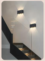 Lámpara De Pared LED Recargable 4000mAh Diseño Minimalista Táctil Tricolor Sin Cable Para Decoración Interior De Habitación Dormitorio Pasillo - details 4