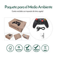 SHAKS S2b Blackstorm. Gamepad Inalámbrico Alimentado por Qualcomm. Diseño en colaboración con Blacknut. Ultra baja latencia para una amplia gama de dispositivos (Android, Windows, iOS) y principales servicios de streaming (Stadia, X-Cloud, G-Force) - details 9