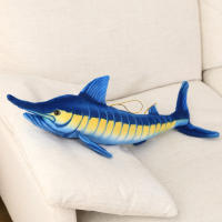 Muñeco De Peluche De Tuna Azul De 140 Cm Simulación Realista Almohada Larga De Pescado Marítimo Juguete Suave Para Decoración Creativa - details 17