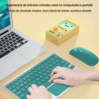 Teclado Bluetooth Con Touchpad Para iPad pro Mini Smart Phone Computadora Juego Dispositivos Recargables Wireless Tablero Tablet - details 7
