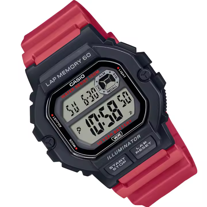 Reloj Casio Runner Series WS-1400H-4av luz led water resist 100m sport - 1