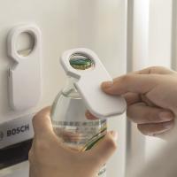 Abrebotellas Magnético Multifuncional Portátil Atracción Magnética Para Refrigerador Y Botella De Vino Caja De Cervecita - details 1