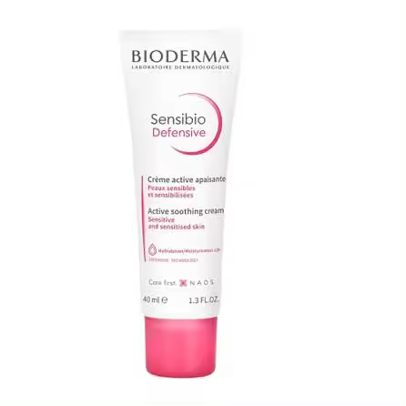 Bioderma Sensibio Defensive Hidratante Calmante Piel Normal Seca 40Ml - 1