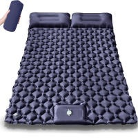Alfombra De Dormir Para Acampar Al Aire Libre Plegable Con Almohadas Ultraligera Inflable Para Viajes Y Senderismo Matrícula De Natación En La Playa - details 27