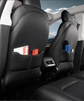 Protector De Asiento Trasero Para Tesla Model 3/Y Tapete De Cuero Antipatines Anti Suciedad Accesorio De Estilo Para Interior Del Coche Protección Para Niños - details 12