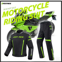 Chaqueta De Motocicleta Impermeable Para Motorcross Con Pantalones Protección Contra El Viento Ropa De Motocicleta Reflectante Tallas M-3XL Unisex - details 1