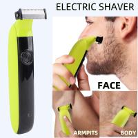 Afeitadora Eléctrica Para Hombres Profesional Recargable USB Trimmer De Barba Y Cuerpo Máquina De Afeitar Rápida Y Segura De Acero Inoxidable - details 2