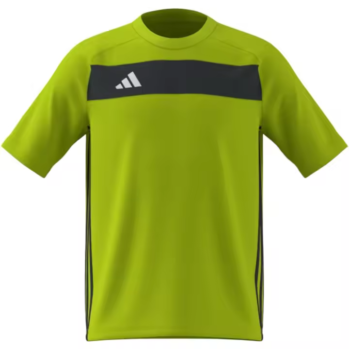 Camiseta verde fluor Adidas-TIRO verde JR - 1
