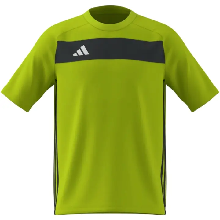 Camiseta verde fluor Adidas-TIRO verde JR - 1