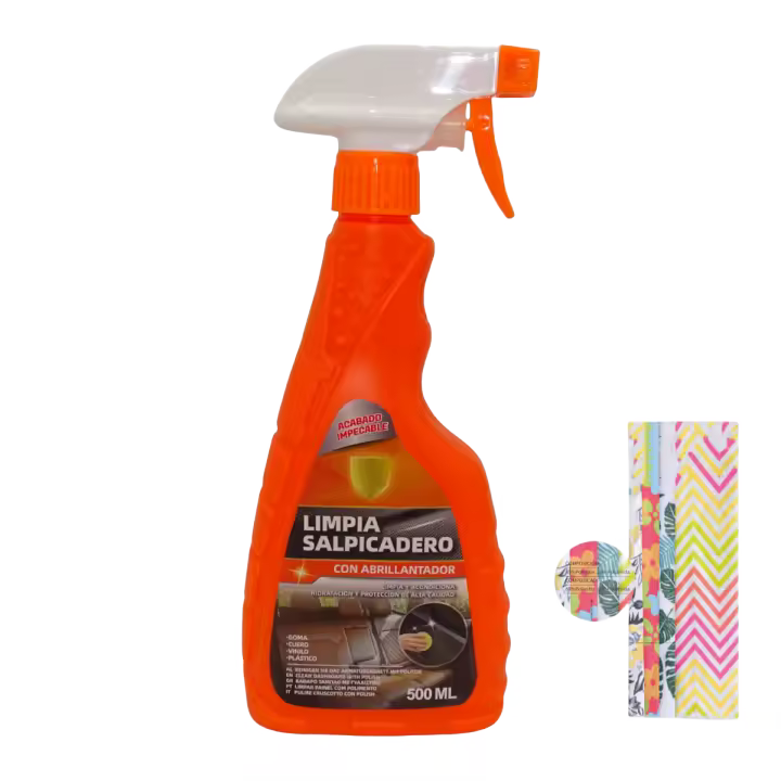 picolar Limpiador y abrillantador de salpicadero 500ML + REGALO UNA BAYETA DE MICROFIBRA 30*40 - 1