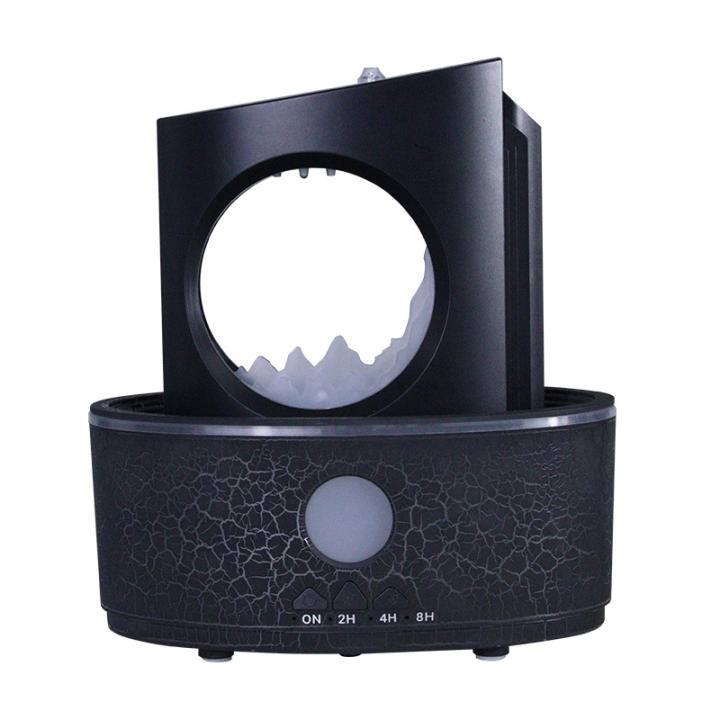 Diffusor De Aroma Nubes De Lluvia Humidificador De Ultrasonido Con Control Remoto Y Luz Nocturna Zen Atomizador De Fragancia Para El Hogar