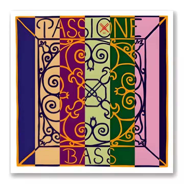 CUERDA CONTRABAJO-Pirastro (Passione 349420) (Acero Aluminio) 4ª Medium Bass 3/4 E (Mi) - 1