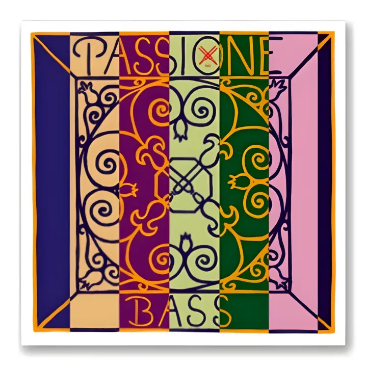 CUERDA CONTRABAJO-Pirastro (Passione 349420) (Acero Aluminio) 4ª Medium Bass 3/4 E (Mi) - 1