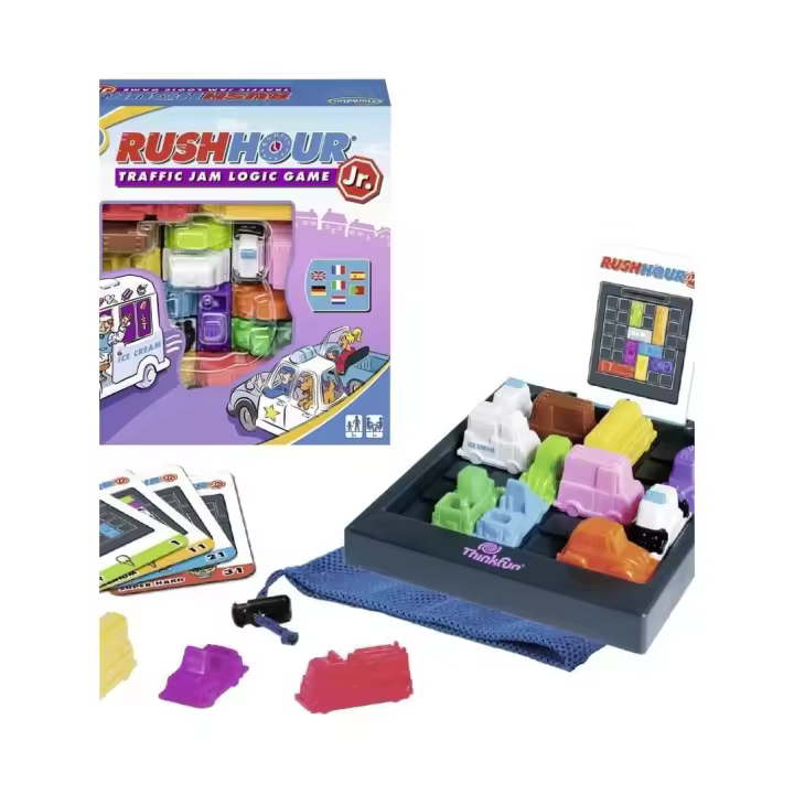 Ravensburger Think Fun Rush Hour Jr. (76337), Multicolor - 1