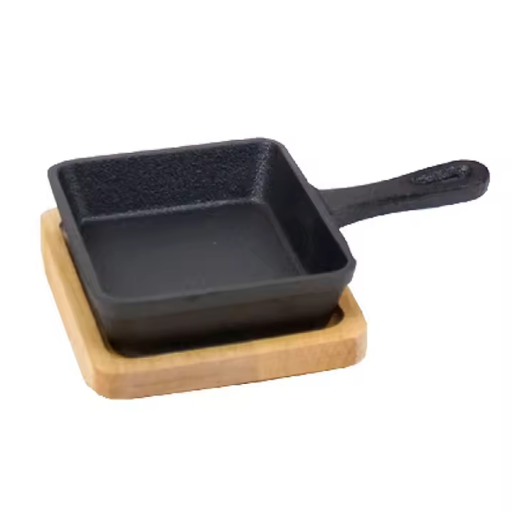 Gerimport Sartén Fénix 17,5x12,5cm con Bandeja - Versátil y de Alta Calidad - 1