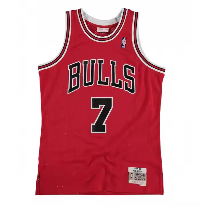Camiseta Tony Kukoc NBA Swingman Chicago Bulls 97 Roja - 1