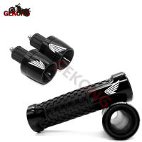 Manillar De Mano Para Honda CBR650R CBR600RR CBR1000RR CBR500R CBR250R CBR600F F2 F3 F4i CNC Aluminio + Goma Accesorio De Motocicleta - details 0