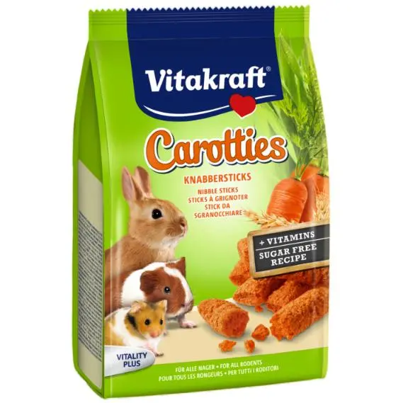 Vitakraft Carotties bastones zanahoria 50 gr. - 1