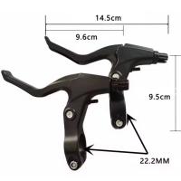 Pares De Manillares De Freno De Bicicleta De Aleación De Aluminio Ultraligero Compatible Con Manillares De 22.2mm V-Brake Universal Para Ciclismo - details 4