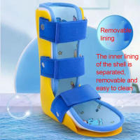 1Pcs AFO Para Niños Almohadilla De Tornillo Y Pie Ortopédiaco Para Niño Y Niña Orthosis De Pie Nocturna Tratamiento De Enfermedades Neurológicas - details 0