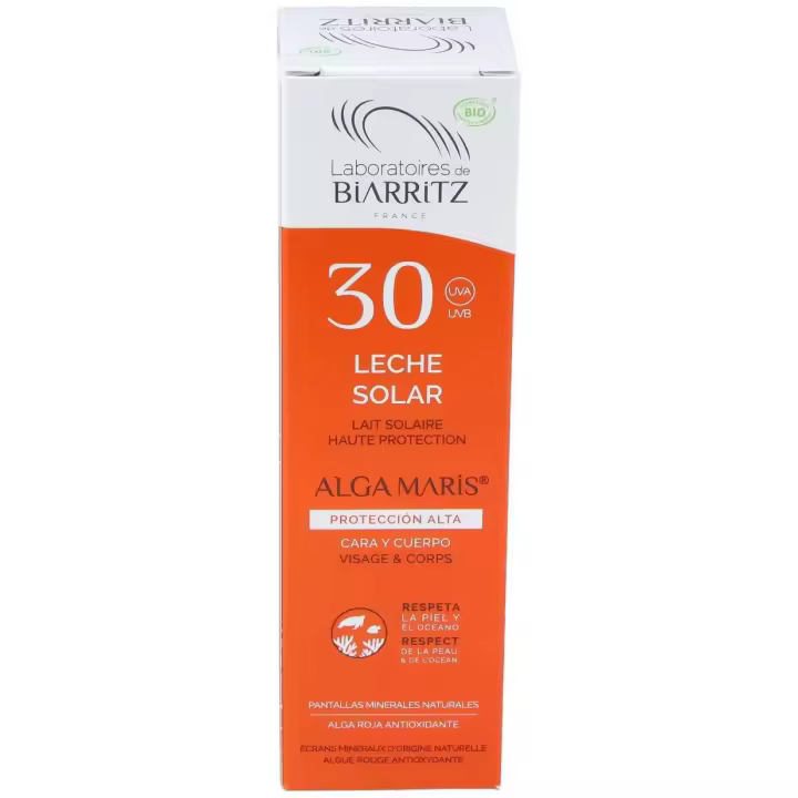 Laboratoires De Biarritz Leche Solar Alga Maris Spf30 100Ml - 1