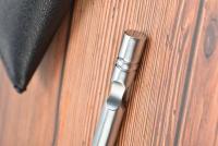 Afeitadora De Seguridad Para Hombres YAQI Matte Chrome Color AC Hoja Excalibur Individual Material De Zinc Aleación Y Latón - details 5