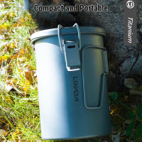 Lixada Sartén De Arroz Multifuncional Para Camping Y Viajes Titanium Resistente Al Desgaste Con Utensilios De Cocina Para 1-2 Personas - details 8