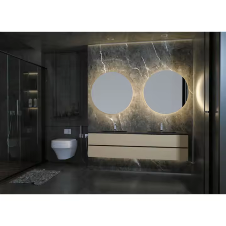 Espejo de baño con luz LED Ledimex OPOR001-80C Espejo - 1