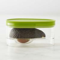 Caja De Almacenamiento De Alimentos En Forma De Aguacate 1pc Organizador De Verduras Y Frutas Ecológico Ahorra Espacio Para La Cocina - details 6