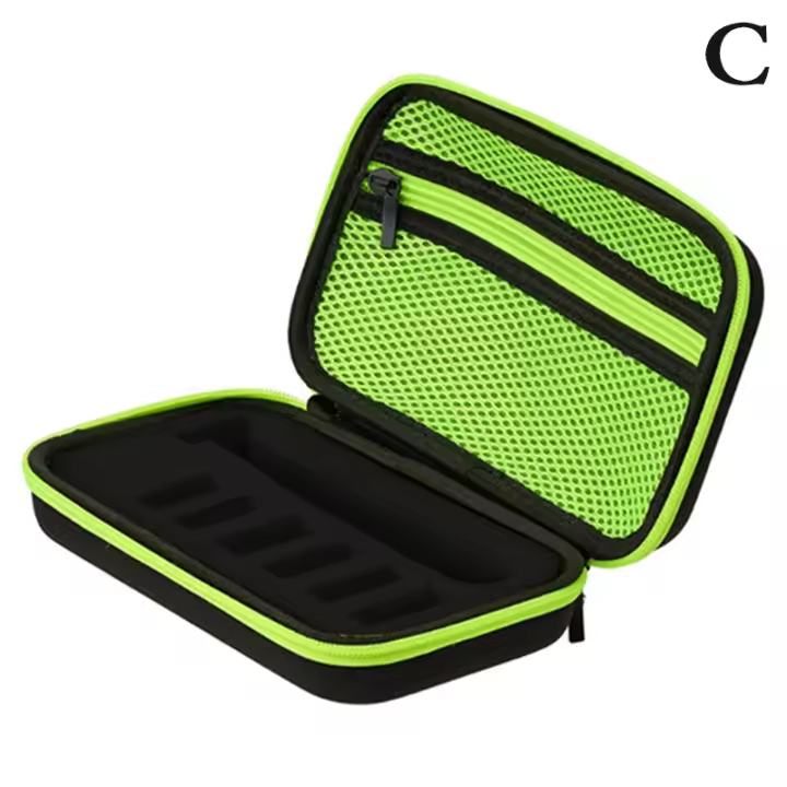 Caja De Almacenamiento Portátil Para Afeitadora De Viaje Bolso De Viaje Impermeable Y Ligero Para Afeitadora De Barba - 1