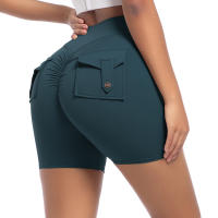 SSITO Pantalones cortos de Yoga para Mujer, Mallas de Gimnasio with Bolso fruncido en el asiento, medias rezadoras de beltera High, Pantones cortos SexIs with fruncido en el asiento para Cycling - details 23