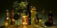 Luces De Hadas LED Operadas Por Batería 2M 20 Bombillas Decoración De Navidad Boda Fiesta Timer Hilo De Cobre Luces De Cadena - details 1