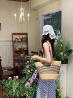 Bolso De Hombro Para Mujer Vintage Hecho a Mano Capacidad Grande Bolso De Paja Bohemio Verano Playa Casual Bolsa De Verano - details 3