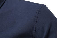 Camisa Oxford De Algodón Y Poliéster Para Hombre AIOPESON Cuello En V Manga Larga Botones Casual Negocios Primavera Otoño - details 15