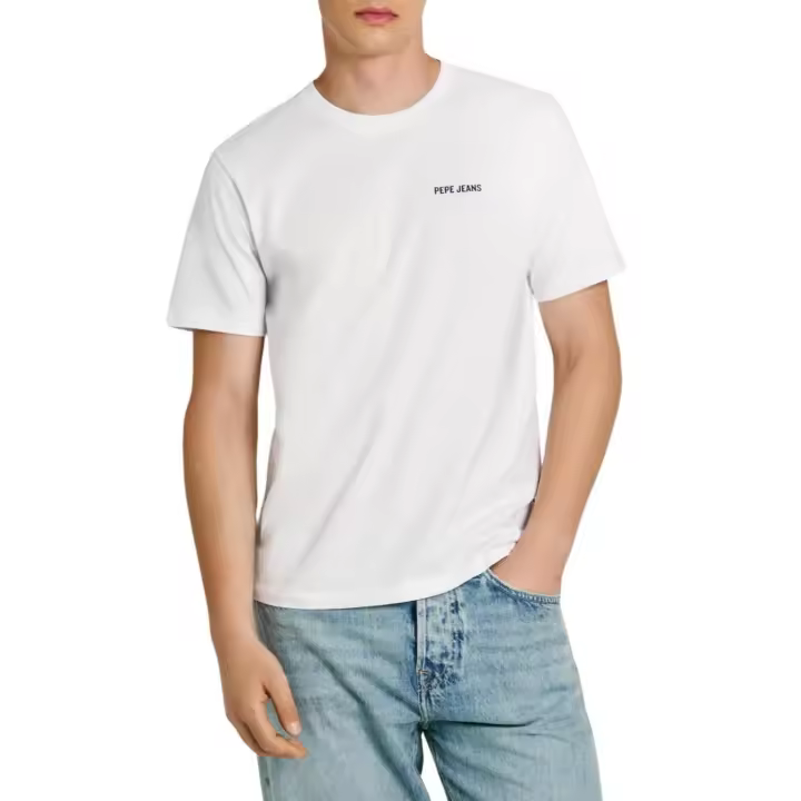 Camiseta Pepe Jeans Armind 800WHITE Manga Corta - 1