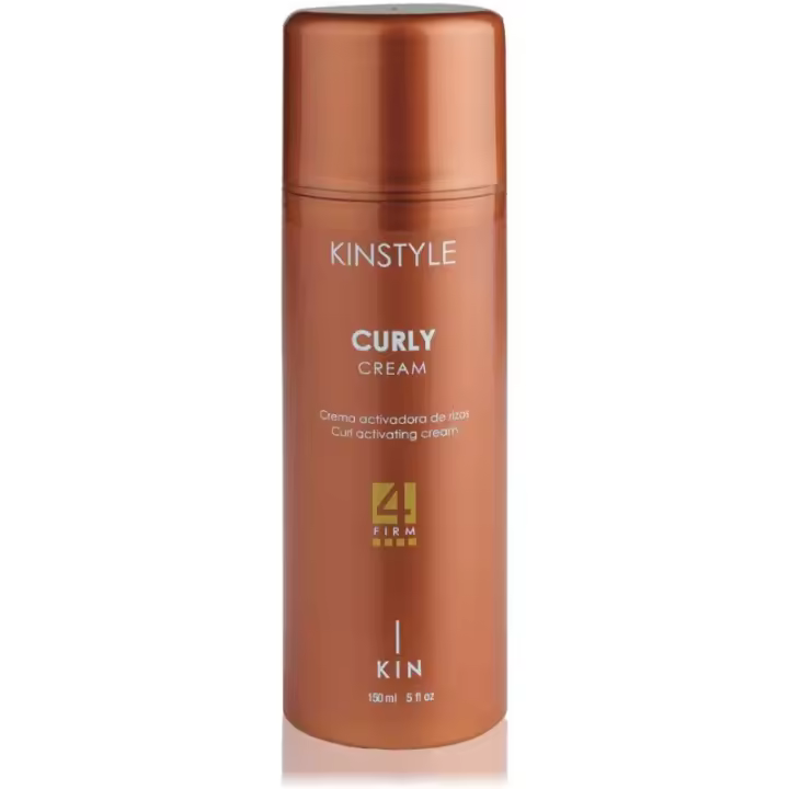 Kin Style 4 Firmeza 150ml Crema Activadora de Rizos Cuidado del Cabello, Definición y Volumen - 1