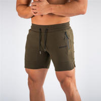 Nuevos Shorts De Fitness Para Hombre Con Bolsillo Cremallera Pantalones De Correr Verano Transpirables Shorts De Playa Deporte Mesh Talla Verdadera - details 10