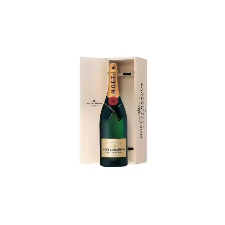 Moet & Chandon Brut Impérial Jeroboam Caja de madera - 1