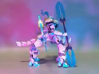 Bloques De Construcción Creativos Serie Mecha Batalla Deformada Dragón Blanco Caballo Modelo Juguetes Transformables Para Niños Regalos Tamaño Pequeño Compatible Con Lego Material ABS - details 14