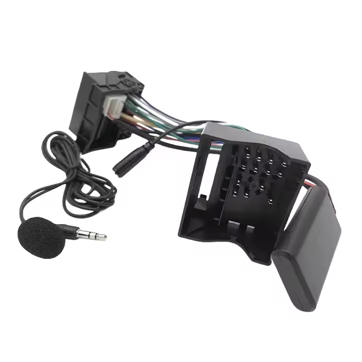 Adaptador De Audio Wireless Bluetooth-Compatible Para Peugeot 207 307 407 308 Citroen C2 C3 RD4 12Pin modulo De Bluetooth Para Radio Estéreo AUX-IN - 1