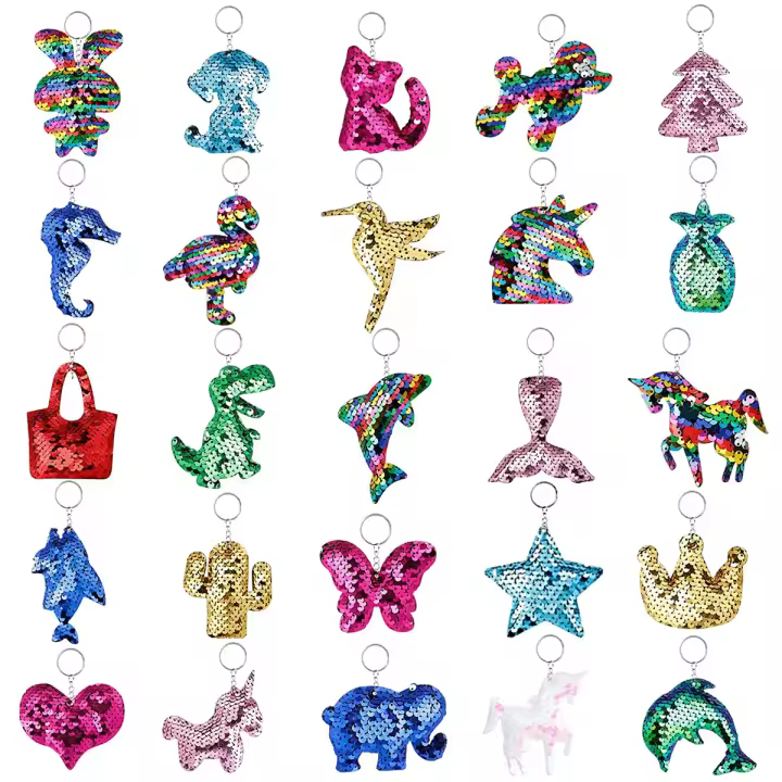 Llavero De Síquidos De Moda 25pcs Accesorios Para Ropa Pendiente Para Niños Y Adultos Regalos Para Fiesta Y Cumpleaños - 1