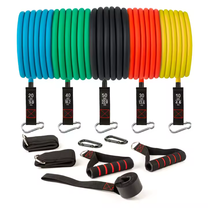 14 Piezas Gomas Bandas Cintas elásticas musculación - 1