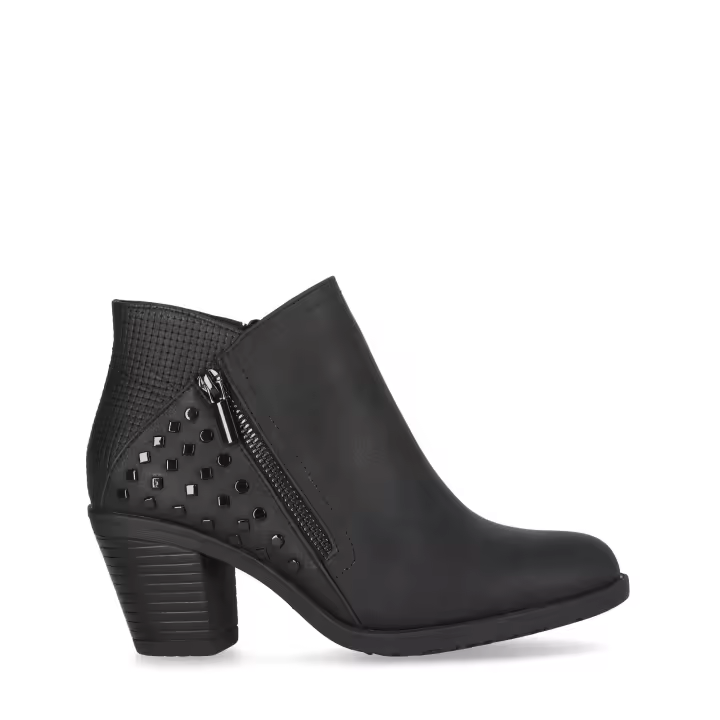 CHIKA10 Botines Piel Vegana de Mujer Chika10 Tacon medio - 1