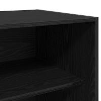 Armario vidaXL Negro Roble 80x50x200 cm Madera Elaborada - details 6