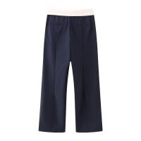 Conjunto De Dos Piezas Para Mujer TELLHONEY Moda V-Neck Cierre Frontal Zipper Pantalones De Pierna Ancha Contraste Casual Polyester Primavera/Verano - details 7