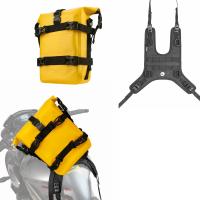 Bolsa De Tanque Para Motocicleta Universal Impermeable Accesorios De Viaje Con Base Saddlebags Adecuada Para Exterior Y Crash Bars - details 16