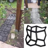 Molde De Piedra Para Camino De Concreto 9 Cuadrantes Para Jardín Y Vía De Piedra Molde De Concreto Para Hogar - details 1