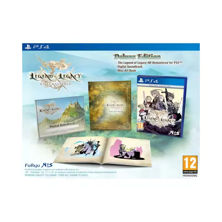 The Legend of Legacy HD Remastered Deluxe Edition - Ps4 - Nuevo precintado - PAL España - 1